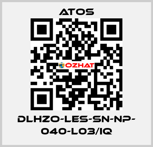 DLHZO-LES-SN-NP- 040-L03/IQ Atos