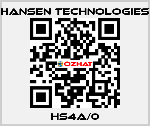 HS4A/0 HANSEN TECHNOLOGIES