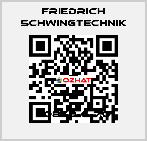 F0850-6-7.0 Friedrich Schwingtechnik