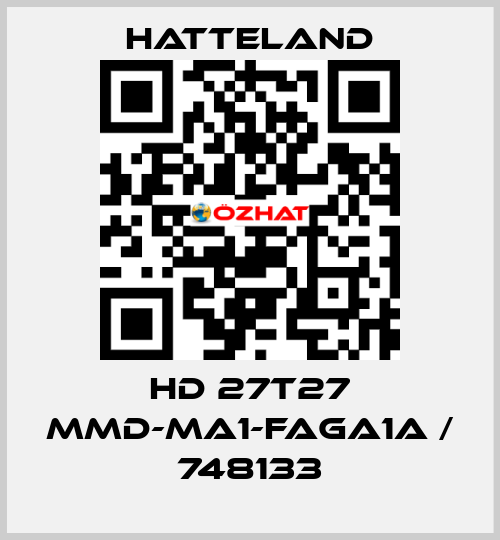 HD 27T27 MMD-MA1-FAGA1A / 748133 HATTELAND