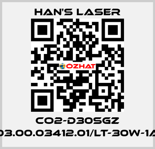 CO2-D30SGZ 03.00.03412.01/LT-30W-1A Han's Laser