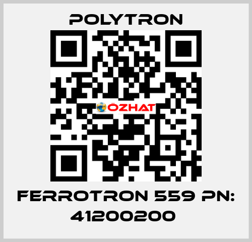 Ferrotron 559 PN: 41200200  Polytron