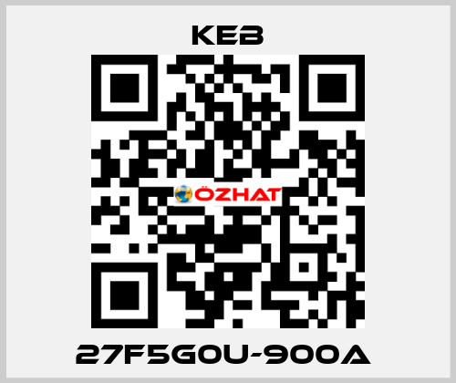 27F5G0U-900A  KEB