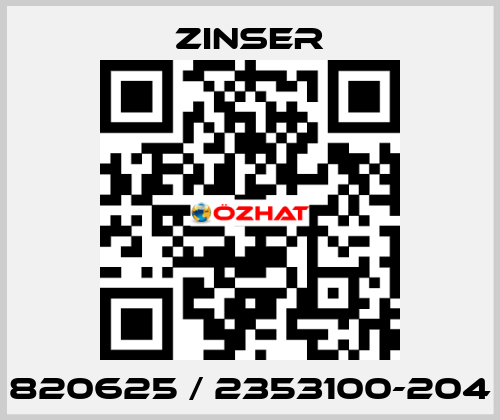 820625 / 2353100-204 Zinser