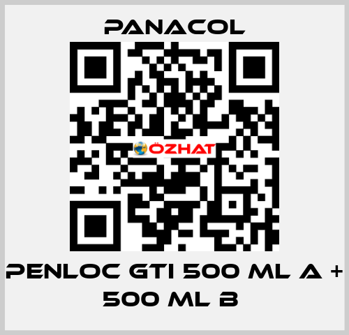 PENLOC GTI 500 ml A + 500 ml B  Panacol