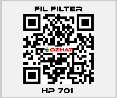 HP 701  Fil Filter