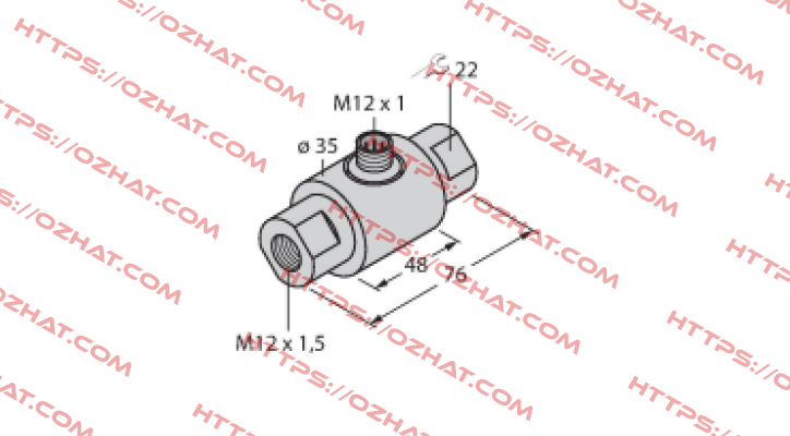 FCI-D03A4-NAEX-H1141/M12 Turck