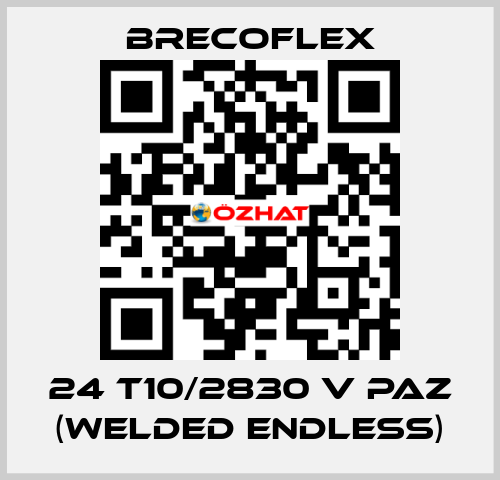 24 T10/2830 V PAZ (WELDED ENDLESS) Brecoflex