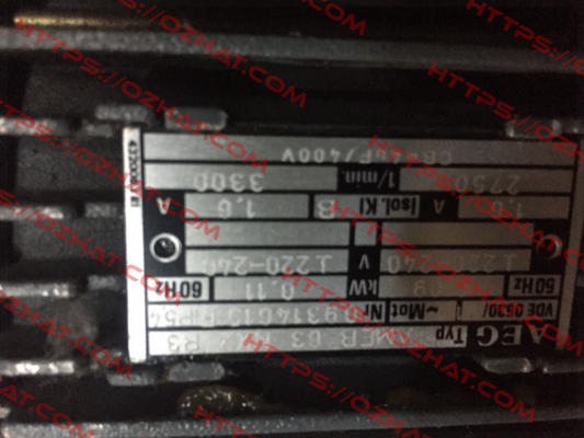 FAN FOR: AMEB 63 NX2 R3  Obsolete  AEG