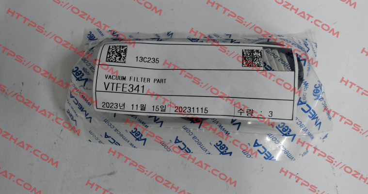 VTFE341 for VTF38-1 (Turtle pump) Vmeca