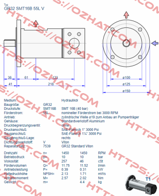 GR32 SMT 16B 55L V Settima