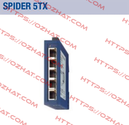 901006. SPIDER 5TX  Belden (Lumberg / Hirschmann)