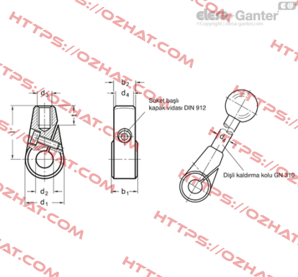 GN 150.5-32-B14 Elesa Ganter