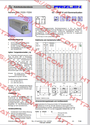 FZG600X65-82 Frizlen