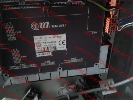 A1-HMI-QC104-03/TB01/24  OEM  QEM S.r.l.