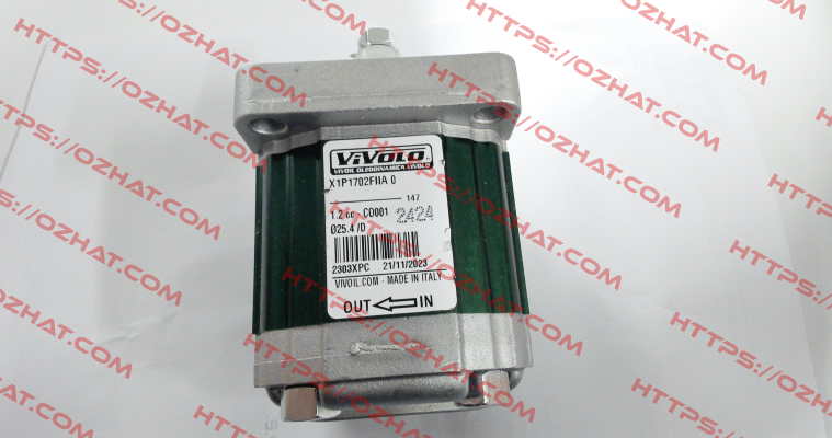 P/N: 010-050-01100, Type: X1P1702FIIA Vivoil Oleodinamica Vivolo