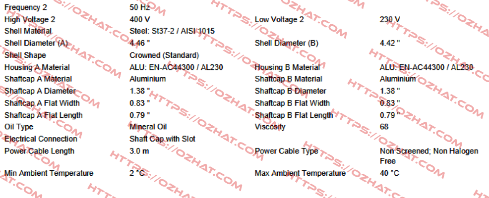 MI-DL0113 DL1133-AAA0AD0U9HSC-374mm Interroll