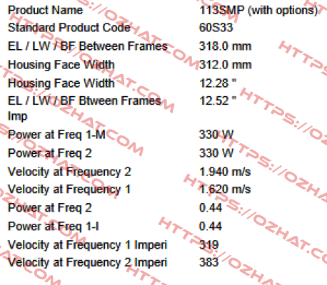 113S-SMP Interroll