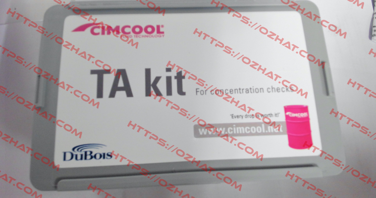 E10-0121 - CHECK KIT TA Cimcool