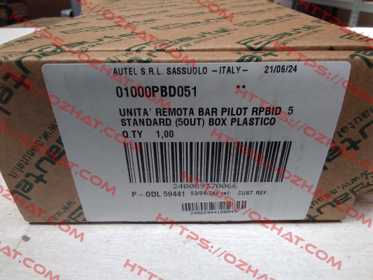 01000PBD051 /  RPBID 5 AUTEL