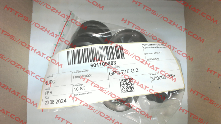 710 8140 0000 / GPN 710 G 2 Poppelmann