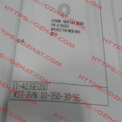 11-4039E050 SC Hydraulic