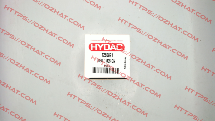 P/N: 1260891, Type: 0060 D 005 BN4HC Hydac