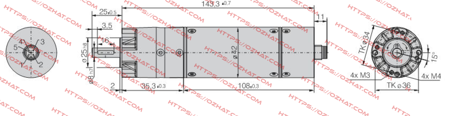 ECI-C-42.40 B00-PX42/5  EBM Papst