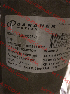 PSM-C3007C OEM  Danaher Motion