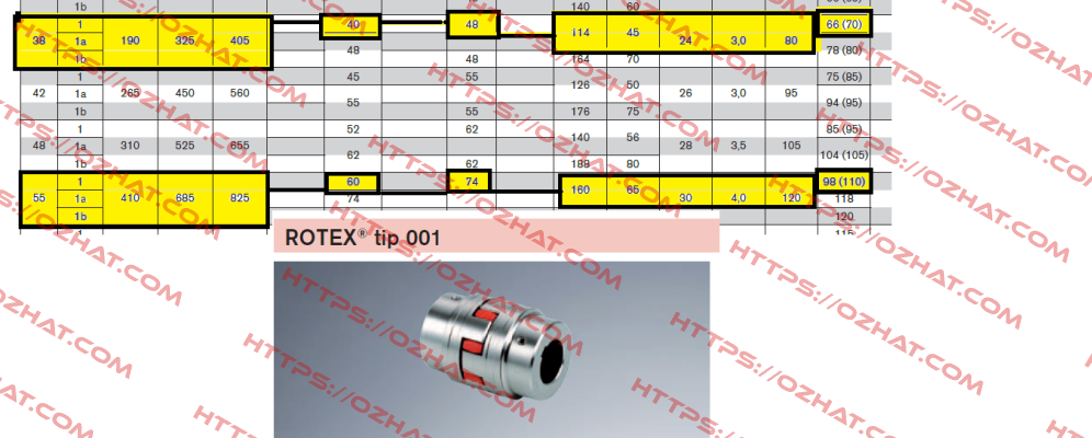 D02038001  Rotex