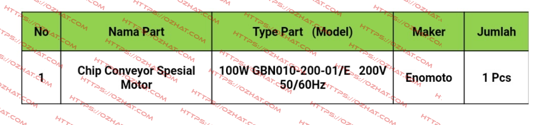 100W GBN 010-200-01/E   Enomoto Micro Pump