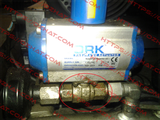 KV 901 ¾ " 2 way ball valve   Tork