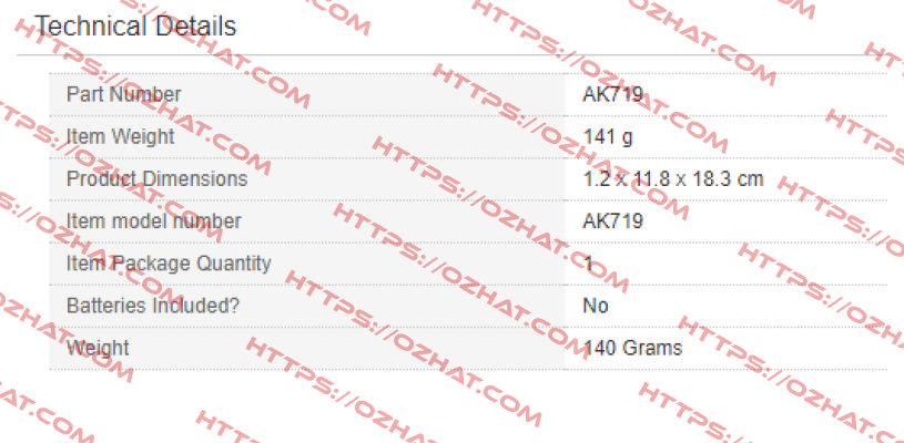 AK719  Sealey