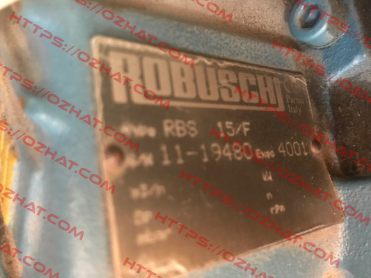 Blower RBS 15-F  Robuschi