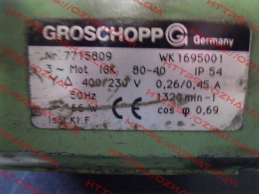 WK1695001  Groschopp