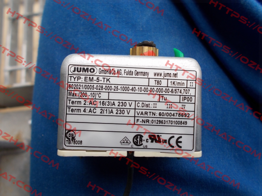 EM-5-TK - OEM for Elmess  Jumo