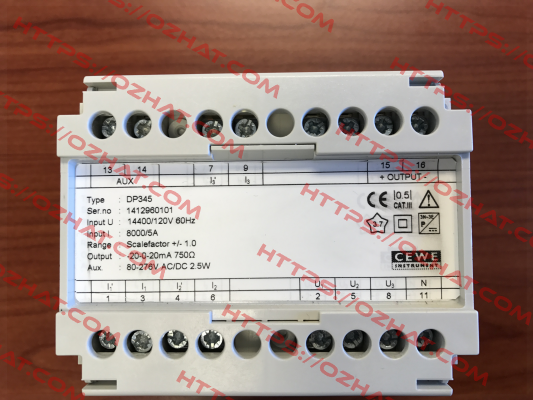 Type: DP345 obsolete, replacement DPT623-156 Cewe