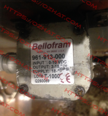 961-913-000 Bellofram