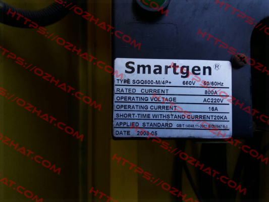 SGQ800-M/4P+ obsolete / replaced by SGQ800A-4P  SMARTGEN 