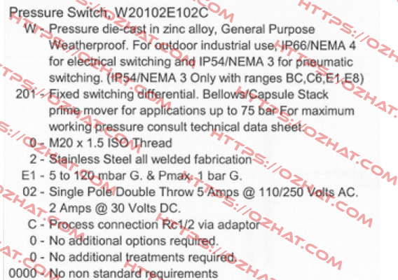 W-201-0-2-E1-02-C                     Delta Controls