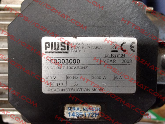 Repair Kit For 000303000 (S/N: 14355172P)  Piusi