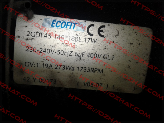 2GDF45 146 180L 17W Ecofit