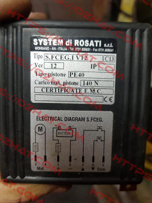 S.FCEG.IV12 System di Rosati