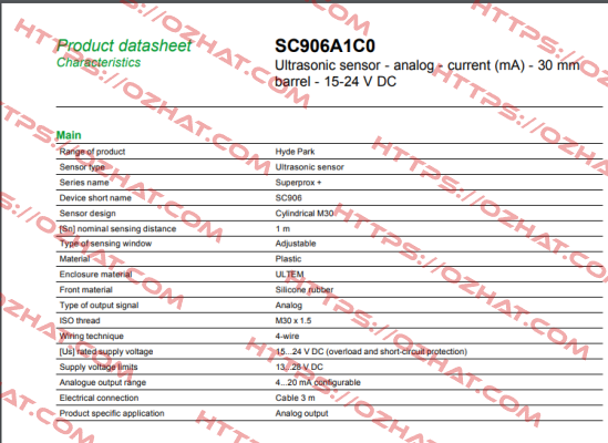 SC906A1C  Hyde Park