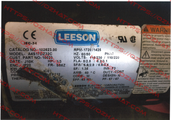 A4517DZ32C  OEM  Leeson