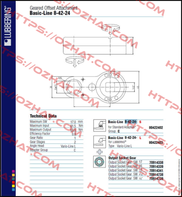 Basic-Line 8-42-24-S  Lubbering