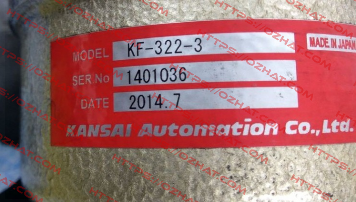 KF-322-3  KANSAI Automation Co., Ltd.