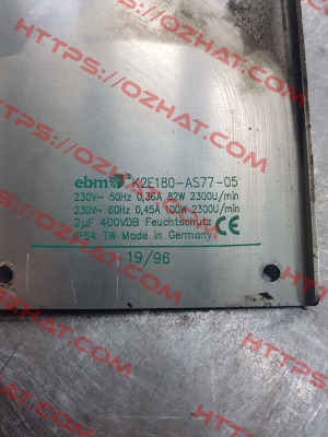 K2E180-АS77-05 - OEM EBM Papst