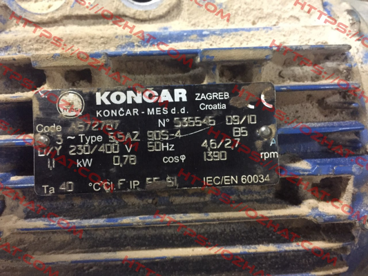 A572787 Koncar