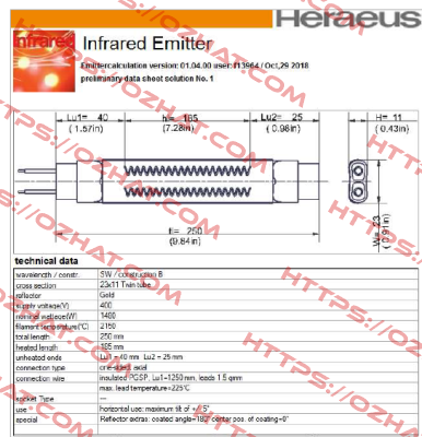 80150586 Heraeus